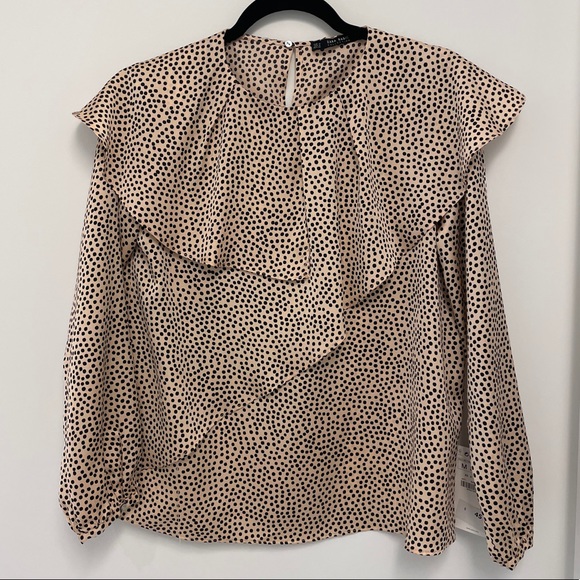 ✨BRAND NEW & NEVER WORN✨ Zara blouse - Picture 1 of 3